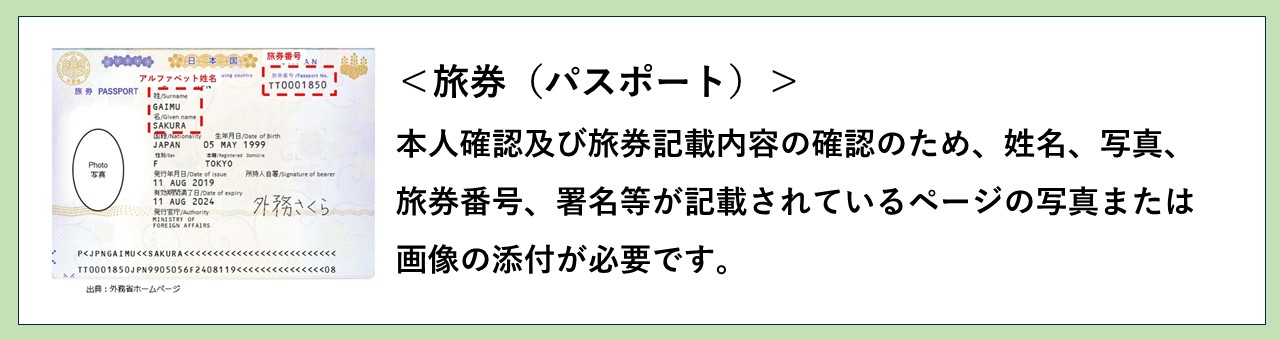 旅券サンプル