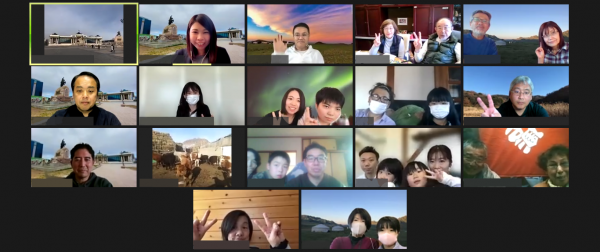 モンゴルオンラインツアー集合写真2