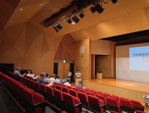 旧桜川中学校区地元説明会の様子