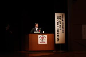 記念講演会(水戸桜川日本花の会稲葉様)