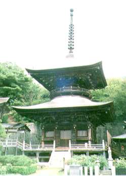 雨引観音楽法寺多宝塔